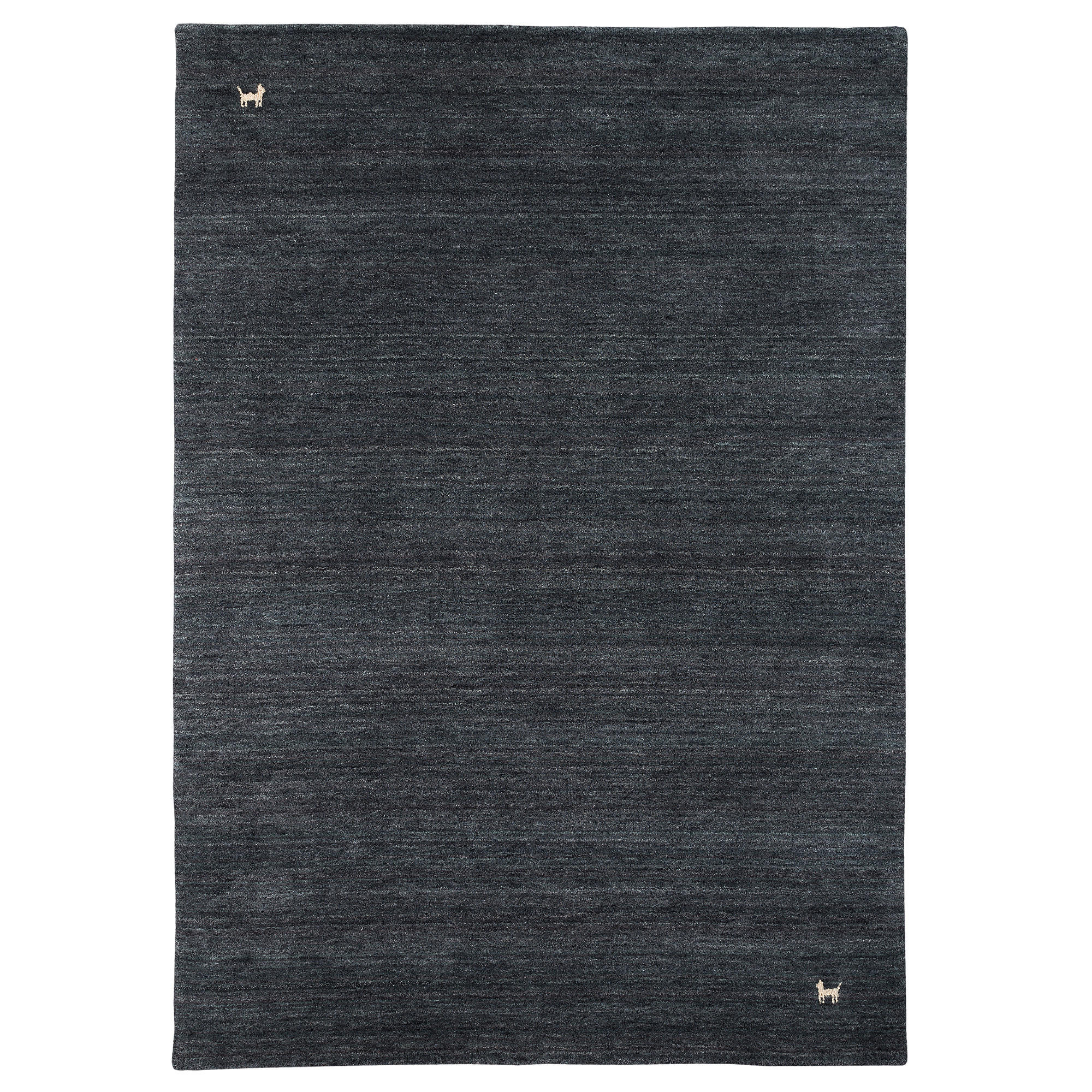 NATUR TEPPICH INDO NEPAL GABBEH SHIVA - Anthrazit, Textil (70/140cm) - Pergamon