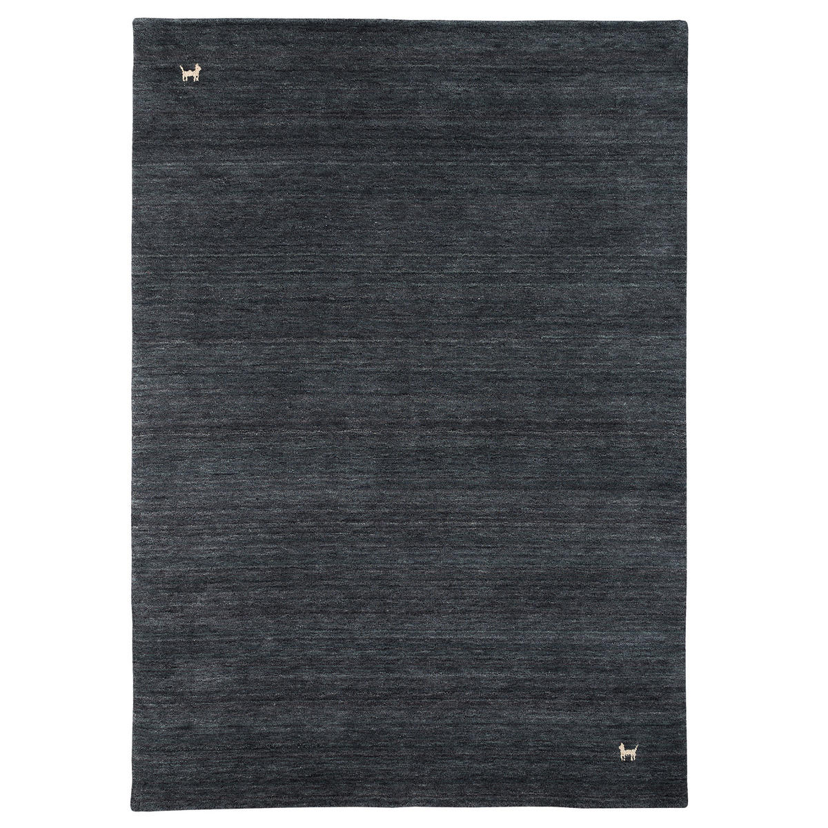 NATUR TEPPICH INDO NEPAL GABBEH SHIVA - Anthrazit, Textil (140/200cm) - Pergamon
