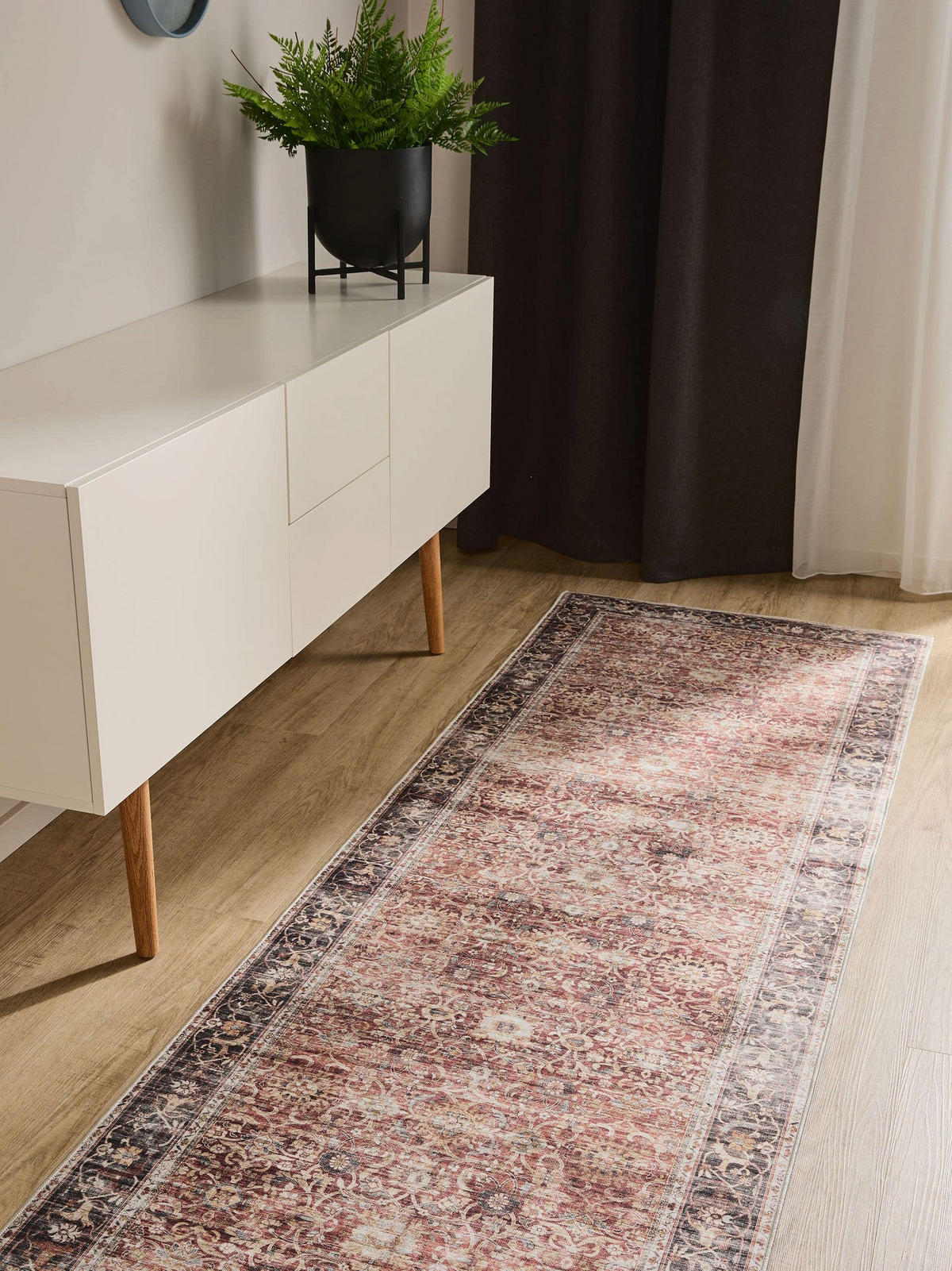 VINTAGE-LÄUFER George waschbar 80x240 cm - Multicolor, Kunststoff (80/240cm) - benuta
