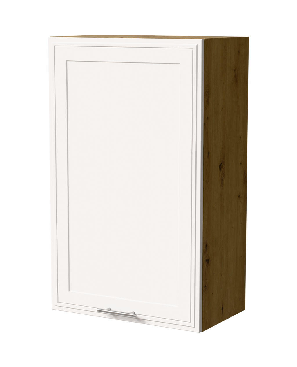 HÄNGESCHRANK Salo W4/60/1 Eiche Artisan / Weiß Matt 60 / 32,5 / 96cm - Eiche Artisan/Weiß, Holz/Holzwerkstoff (60/96/32.5cm) - Feldmann-Wohnen