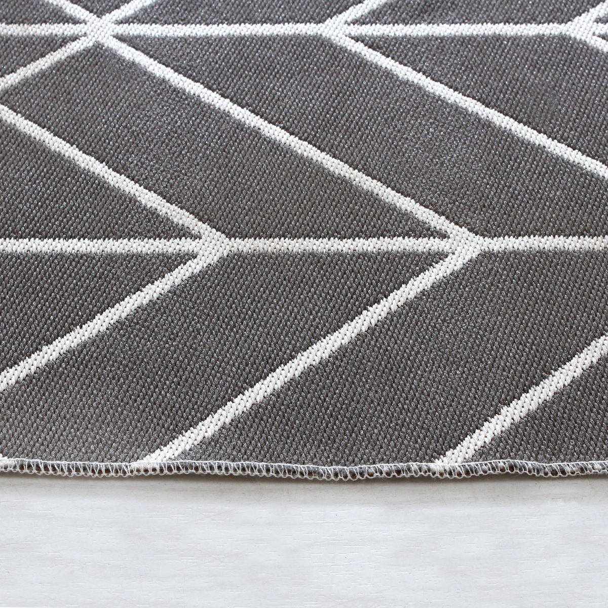 IN-/OUTDOORTEPPICH - Kunstfaser - Grau, Textil (190/290cm) - home24