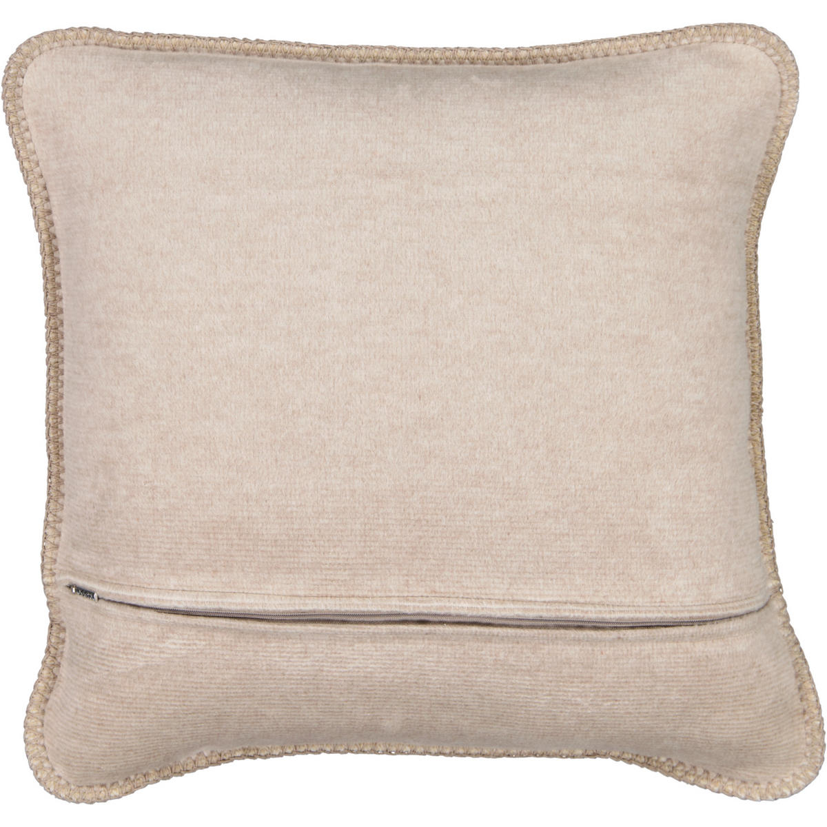 KISSENHÜLLEN MELANGE-DOUBLEFACE NATUR-SAND - Beige, Textil (50/50cm) - Joop!