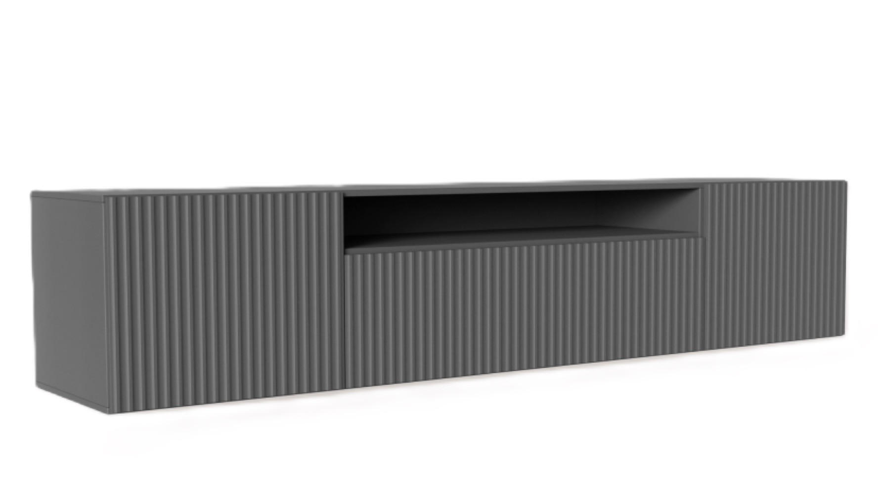 Sepro Meble Tv-Schrank Graphit 200x40x41 cm