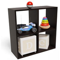 STANDREGAL MALAX EX3 Wenge 74/30/75 cm - Wengefarben, Holzwerkstoff (74/75/30cm) - Matkam Möbel