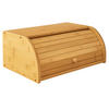 BROTKASTEN Bambus Naturfarben Rolltop 40,5x27x16 cm - Naturfarben, Holzwerkstoff (40.5/16/27cm) - Begryf