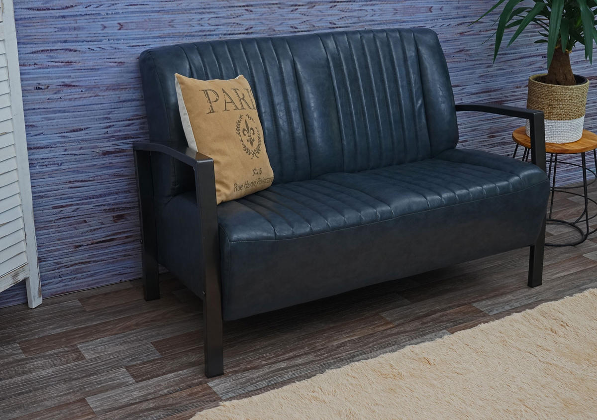 2-SITZER SOFA Grau - Grau, Textil (127/86/70cm) - MCW