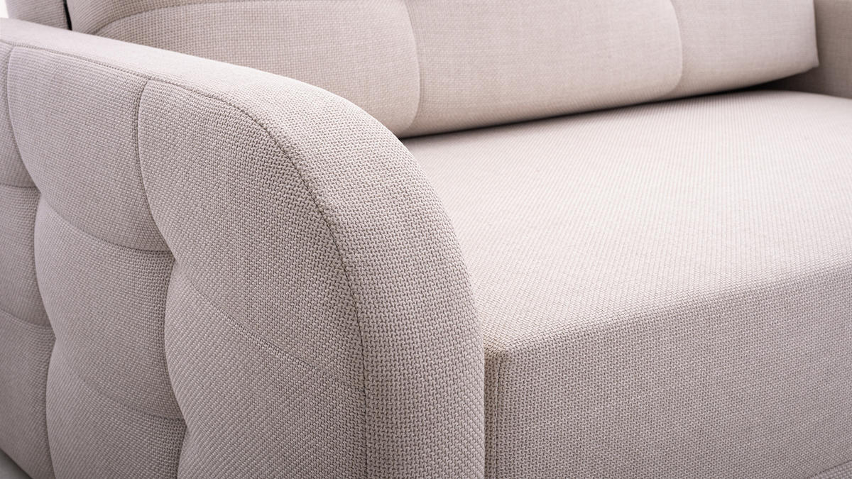 SCHLAFSOFA Porto 120 - Cappuccino (BRAGI 34) - Cappuccino, Holz (141/90/100cm) - Möblo