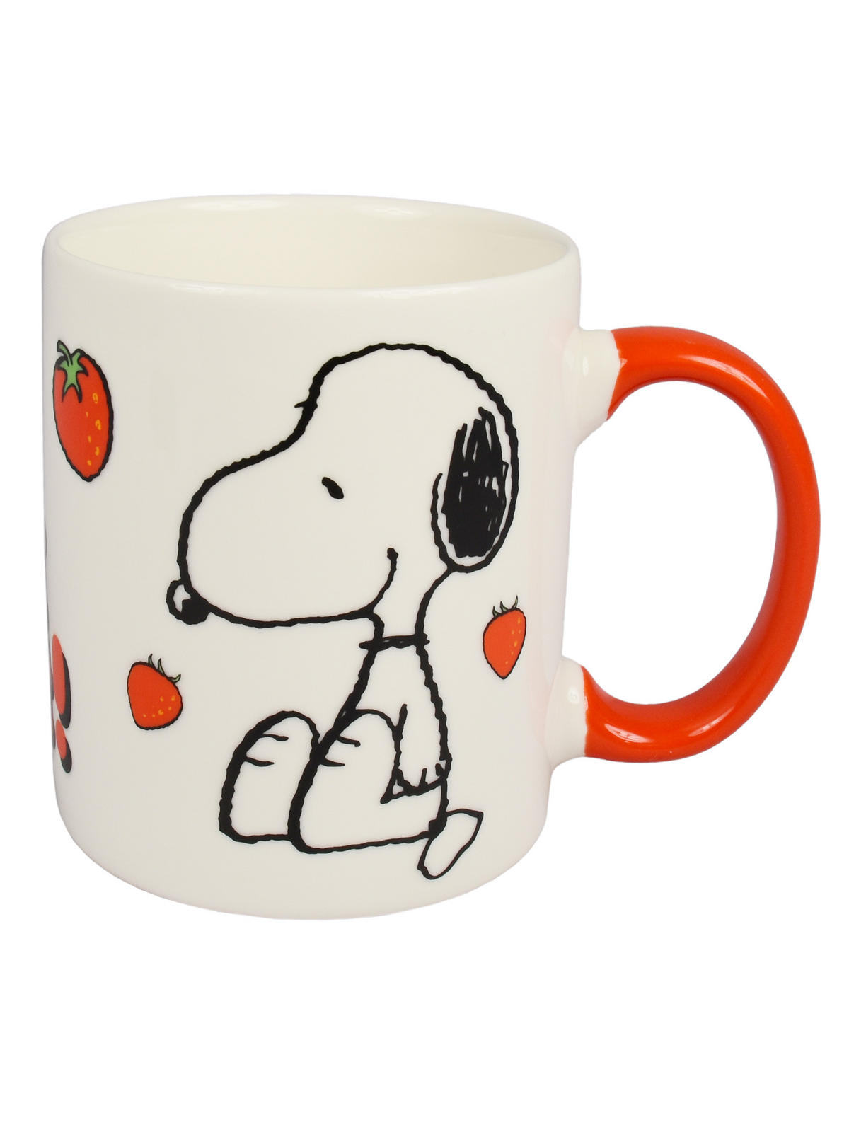 KAFFEEBECHER The Peanuts Snoopy So sweet! Weiß/Rot 320 ml - Multicolor, Keramik (0.32L) - United Labels