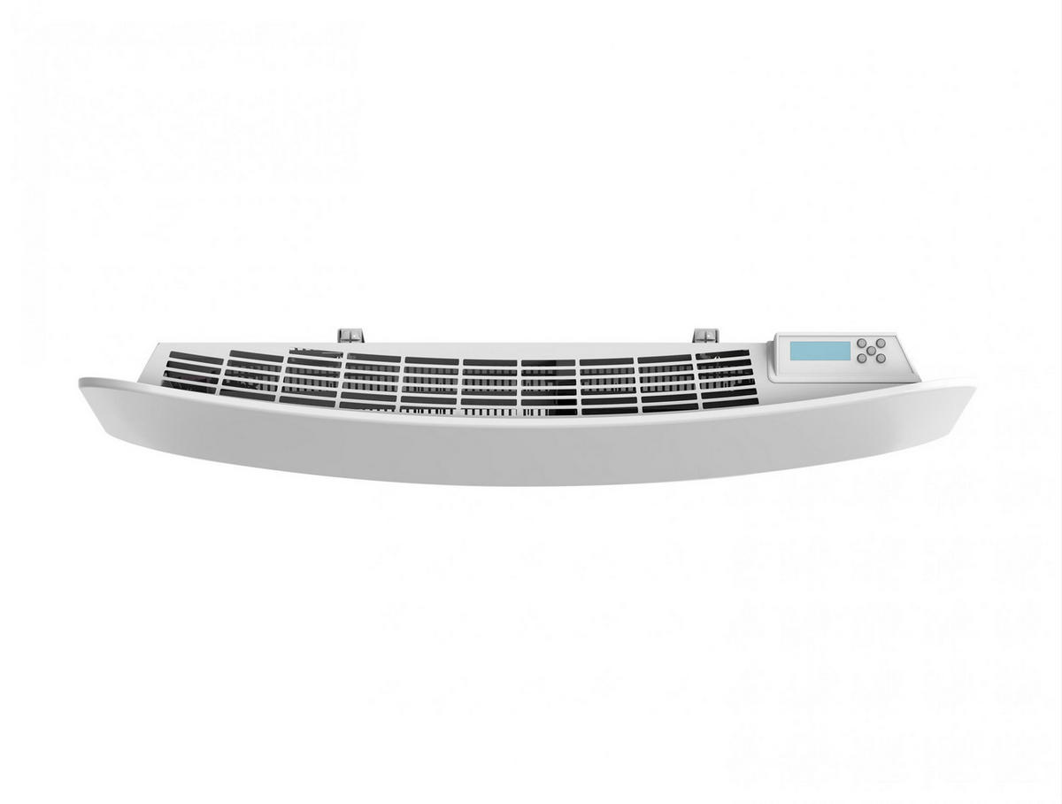 KERAMIK-HEIZUNG Weiß mit WiFi-Kontrolle 1500 W - Weiß, Keramik (90/53/10cm) - Purline