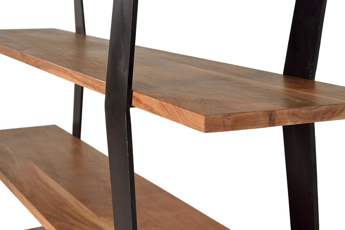 BÜCHERREGAL in Akazie - Braun, Holz (178/178/40cm) - Giner y Colomer