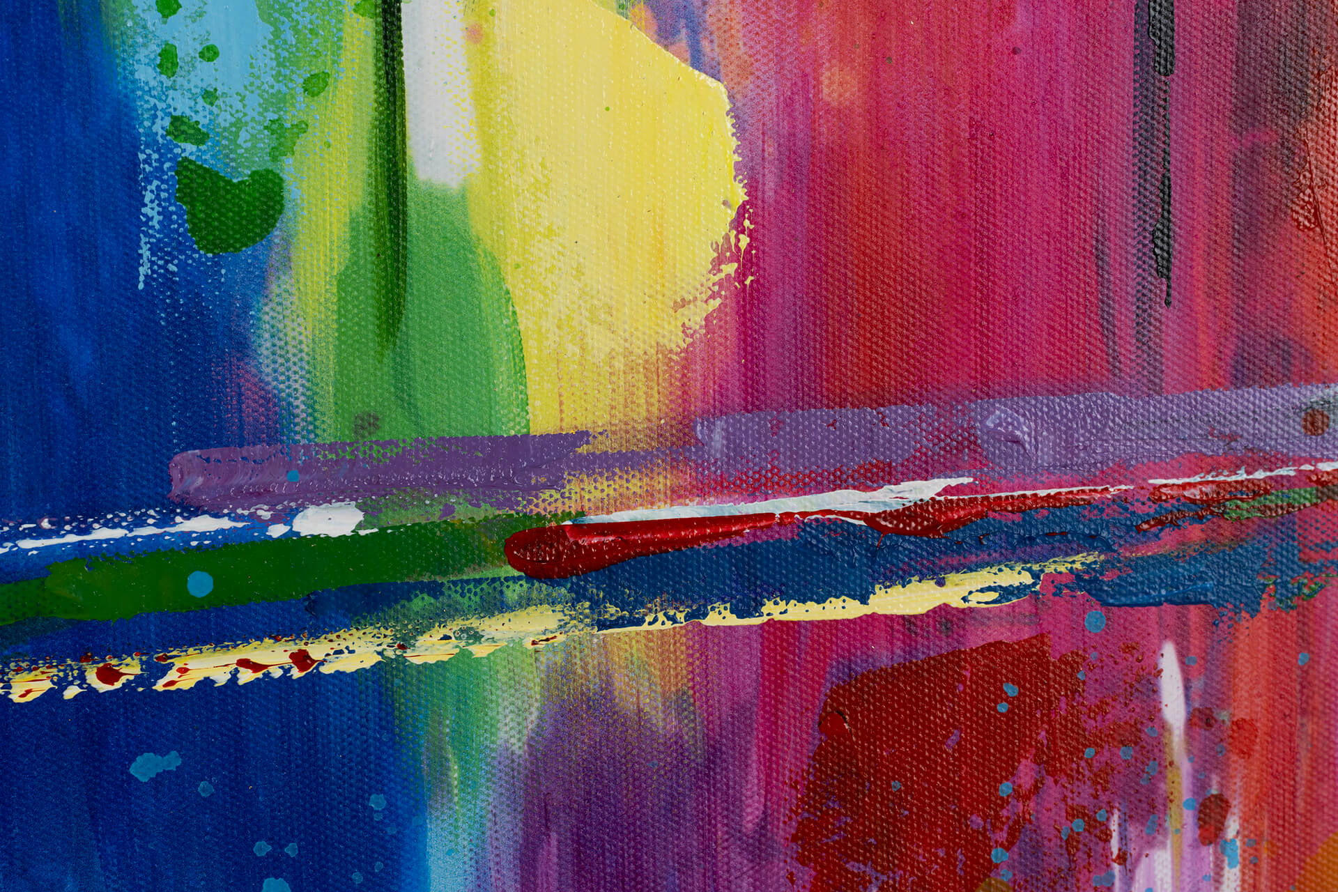 ACRYLBILD HANDGEMALT 120/60 cm - Multicolor/Grau, Holz/Textil (2/60cm) - KUNSTLOFT