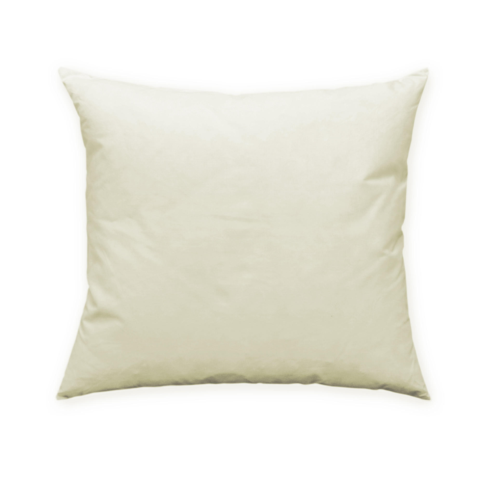 FEDERKISSEN 45/45 cm Baumwolle - Creme, Textil (45/45cm) - TiborTex