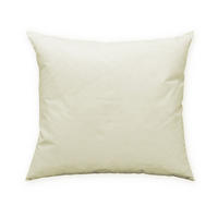 FEDERKISSEN 45/45 cm Baumwolle - Creme, Textil (45/45cm) - TiborTex