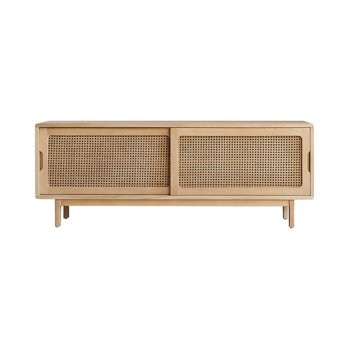 Tikamoon Tv-Schrank Natur 140x52x35 cm
