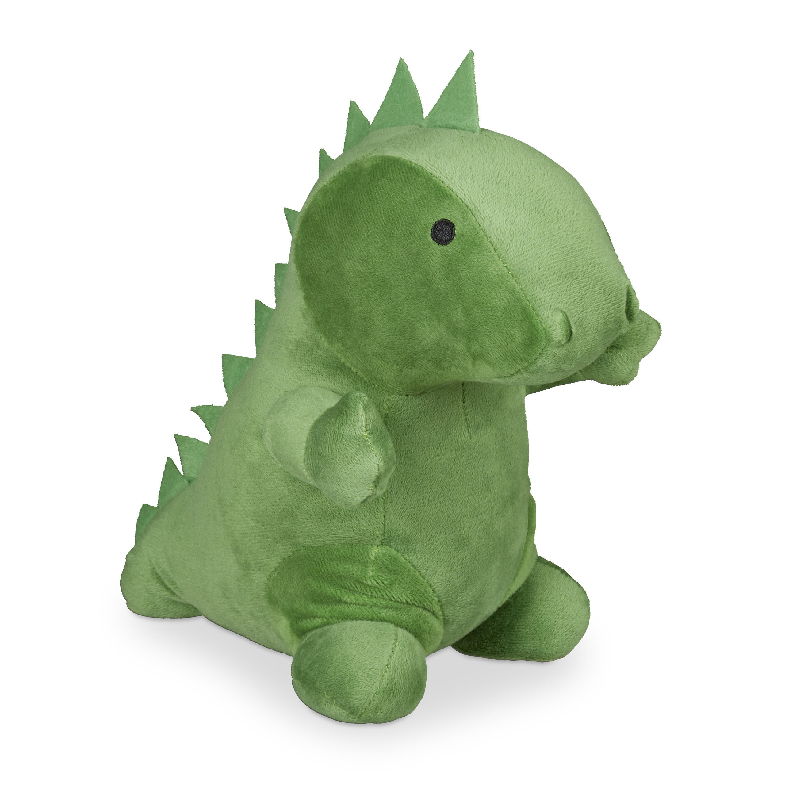 DÖRRSTOPP Grön dinosaurie 24x16x24 cm - Grön, Textil/Naturmaterial (16/24cm) - Relaxdays