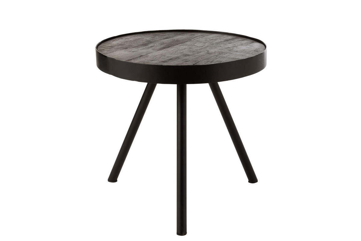 TISCH FIEN - Holz - Braun - Braun, Holz (50/50/48cm) - J-Line