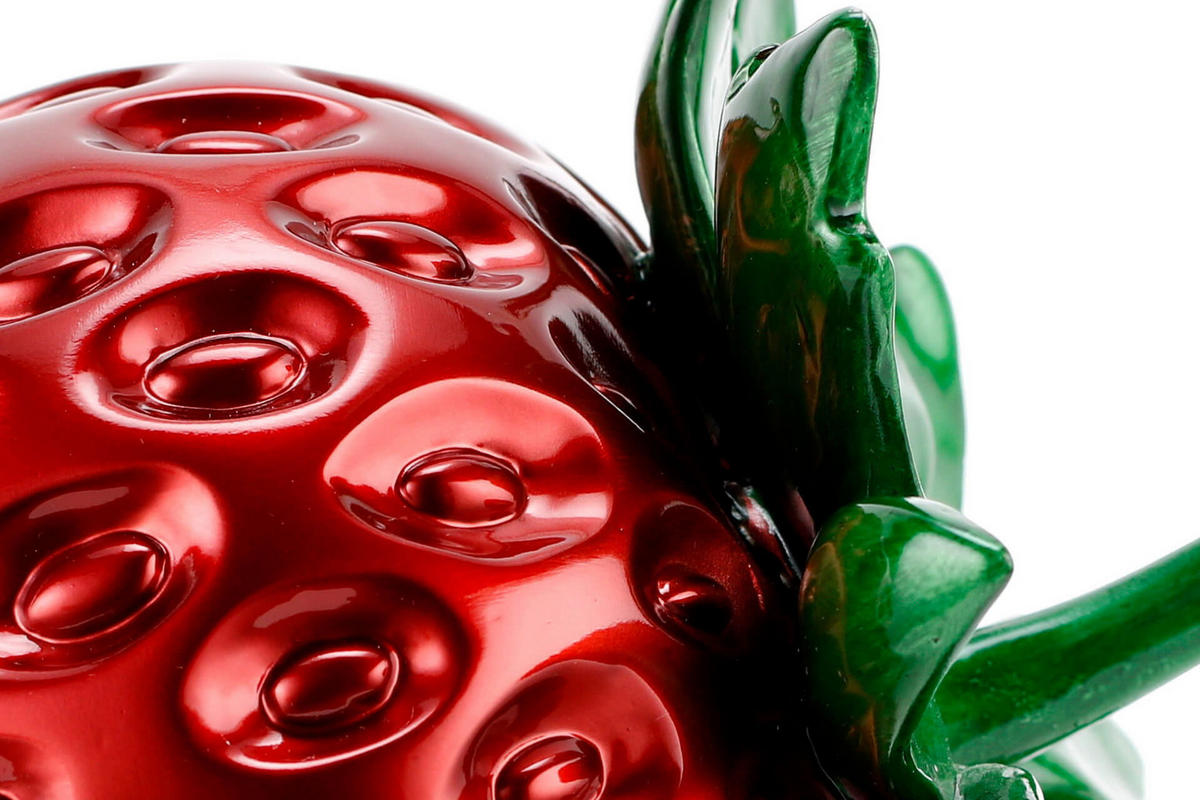 SKULPTUR Grün 26/20 cm - Rot/Grün, Stein (2.3/20/36cm) - KUNSTLOFT