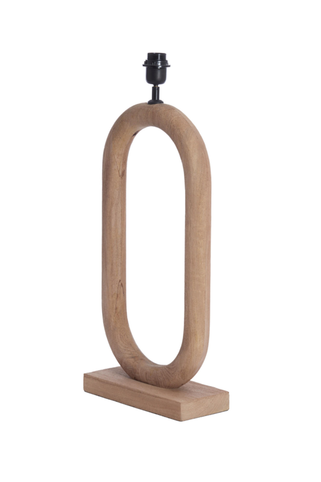 LAMPENFUSS Paceco Braun 30/12/59 cm - Braun, Holz (30/12/59cm) - Light & Living