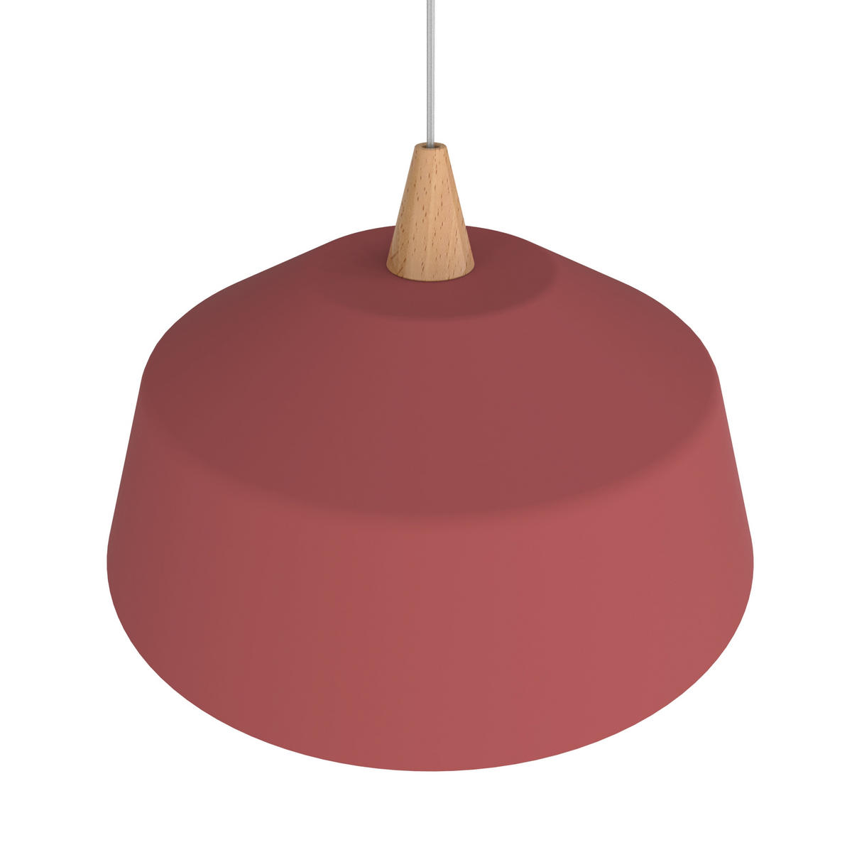 HÄNGELEUCHTE - Rot, Metall (50/50/17cm) - Lumicom