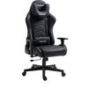 GAMING-BÜROSTUHL TACTICAL Schwarz - Schwarz, Kunststoff/Metall (55/137/50cm) - MaxPodium