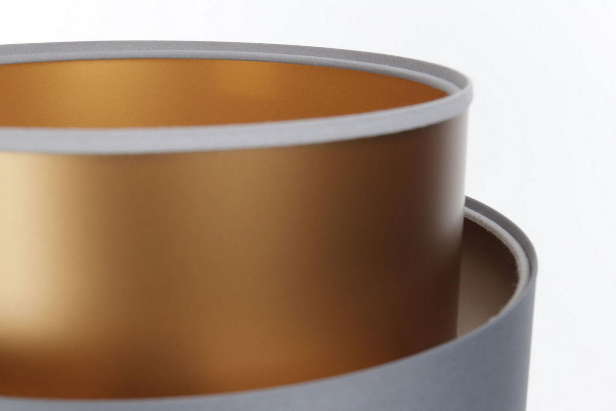 TISCHLAMPE Grau 30/45 cm - Braun, Kunststoff (30/0.7/45cm) - ONZENO