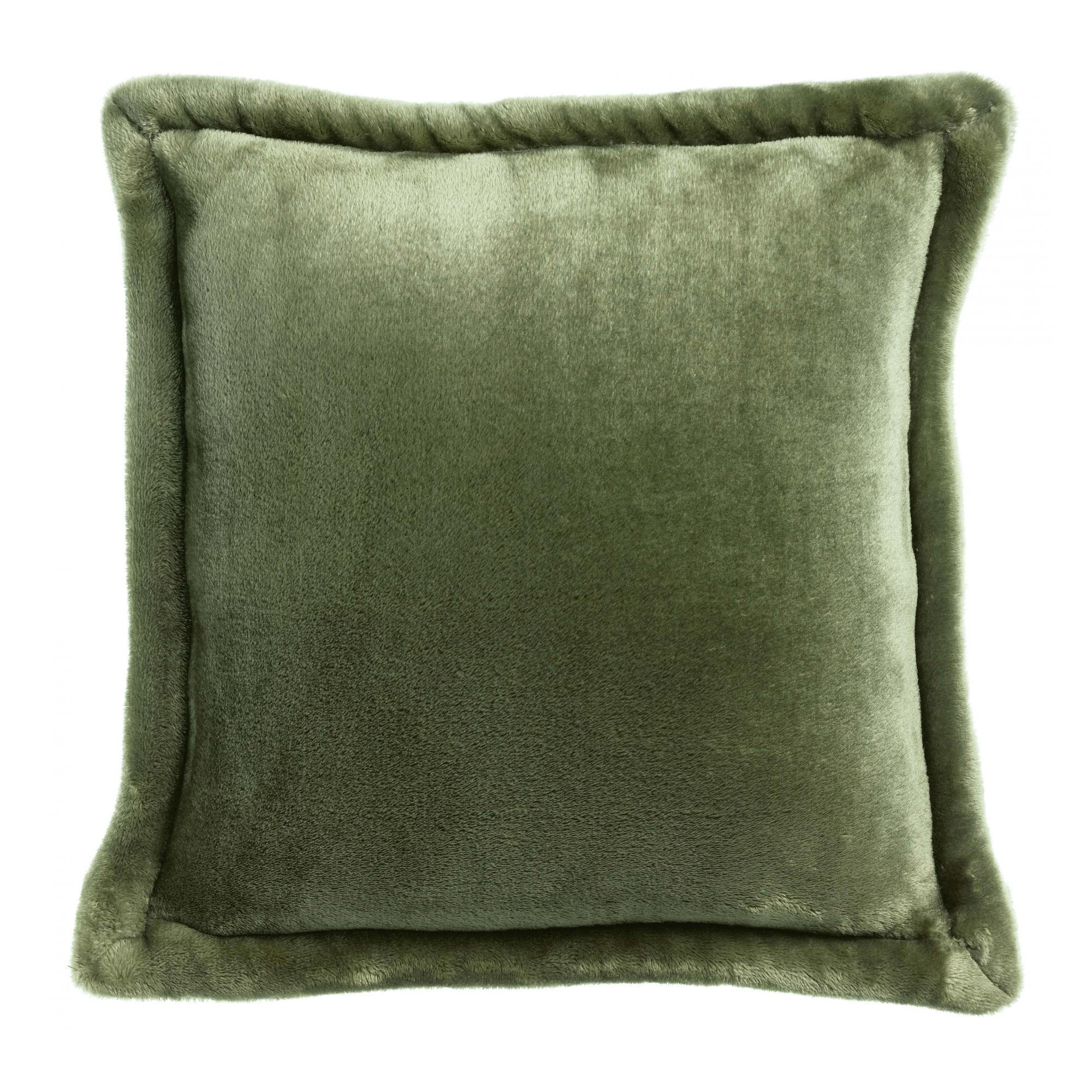 KISSEN Tender thymian 50 x 50 cm - Grün, Textil (50/50cm) - Vivaraise