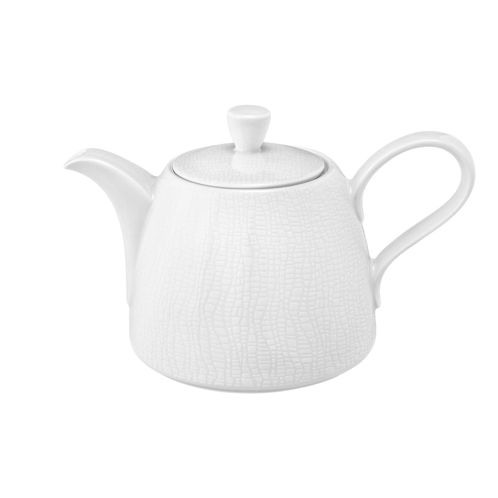 KANNE Life Fashion Luxury White 1,40 l - Weiß, Keramik (1.4L) - Seltmann Weiden