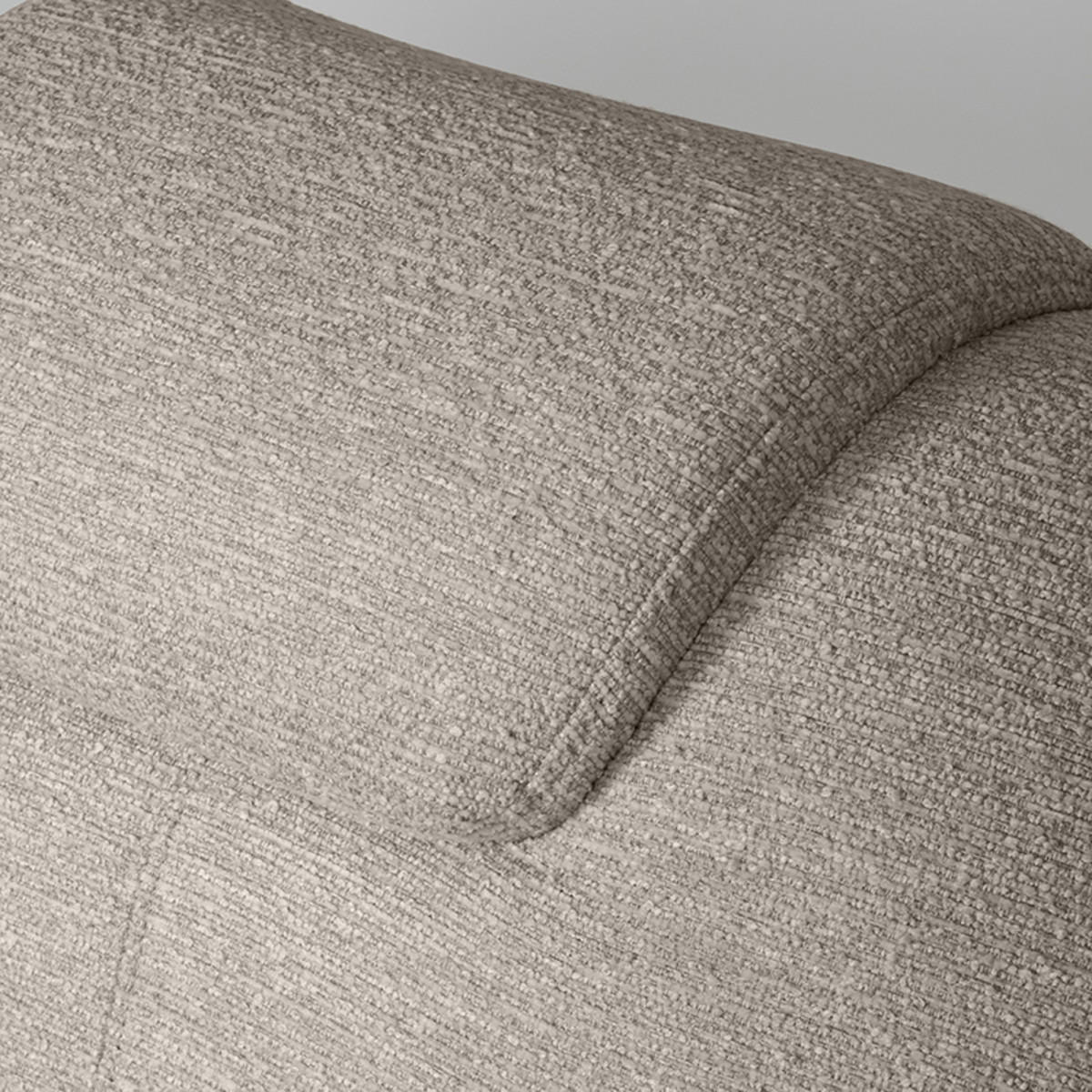 SESSEL Clayton Taupe 89/82/91 cm - Taupe, Textil (82/91/89cm) - LABEL51
