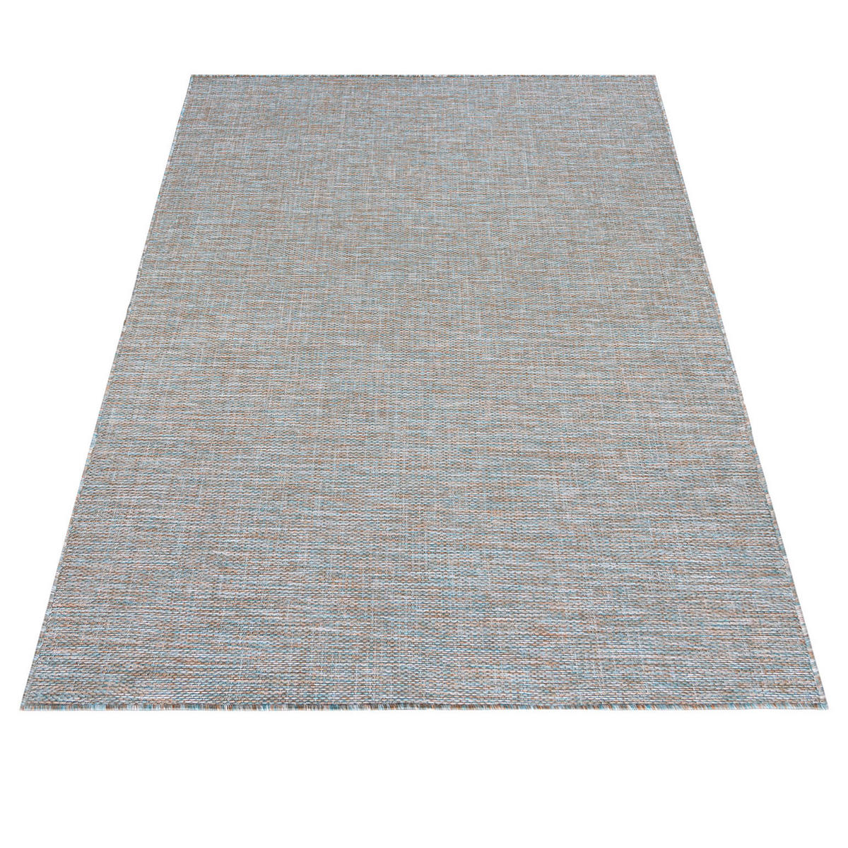 TEPPICH Braun Blau - 240 x 330 cm - Blau/Braun, Textil (240/330cm) - Mazovia