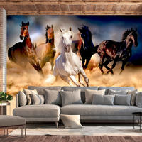 SELBSTKLEBENDE FOTOTAPETE 294/210 cm - Braun/Grau, Kunststoff/Textil (294/1cm) - KUNSTLOFT