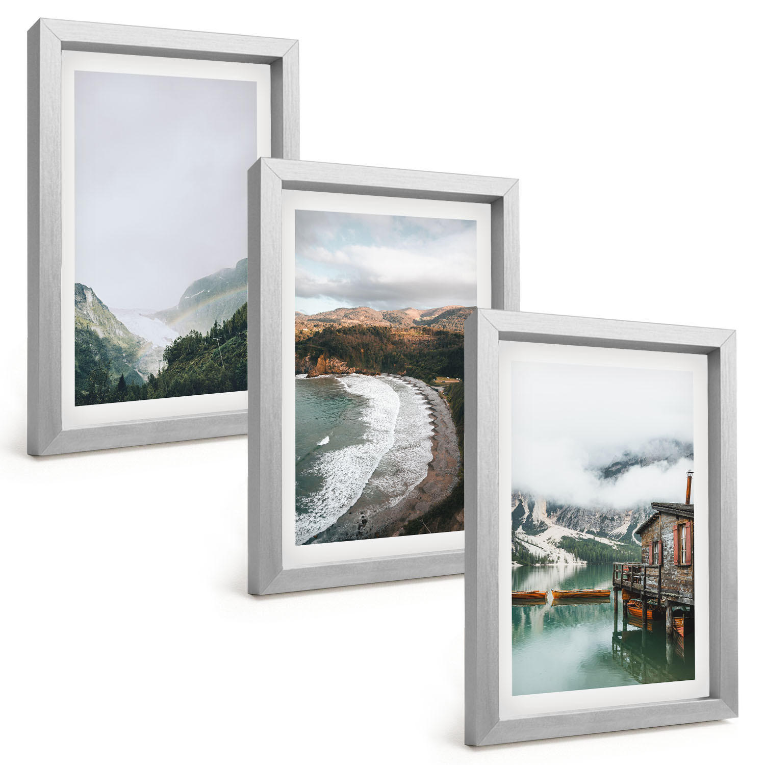 Tulup Bilder Silber 20x30 cm