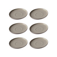 KAFFEEUNTERTASSEN Jasper taupe ø 15.0 cm 6er Set - Taupe, Keramik (15cm) - Ritzenhoff Breker