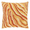 DEKOKISSEN Ezra Orange 45/45/8 cm - Orange, Textil (45/45cm) - Unique Living