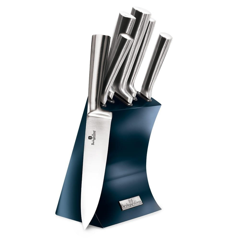 MESSERSET Silber 30/10/30 cm BH2452 - Silberfarben, Metall - Berlinger Haus