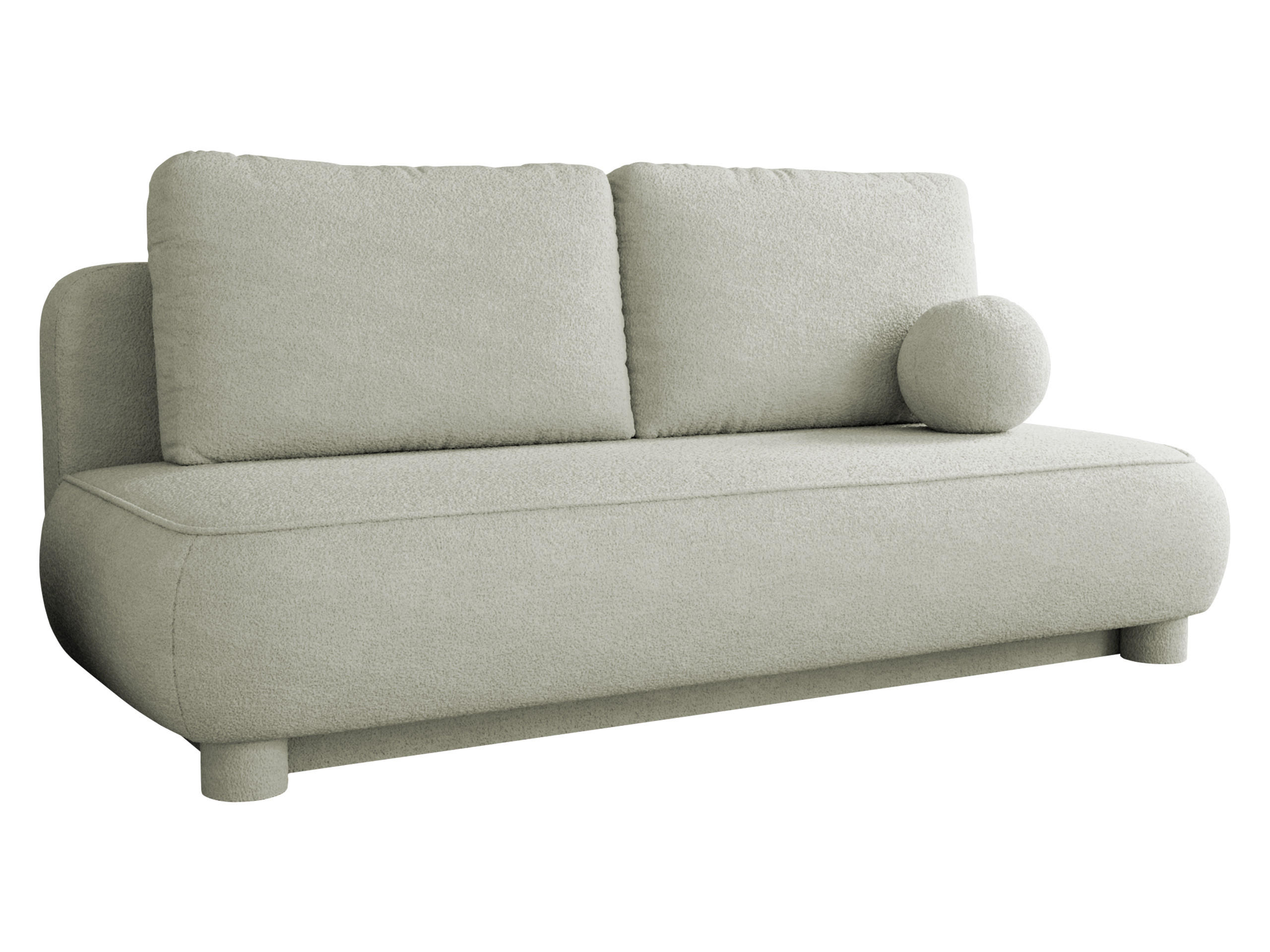 SCHLAFSOFA Gaja - Beige, Holz/Textil (209/96/96cm) - MIRJAN24