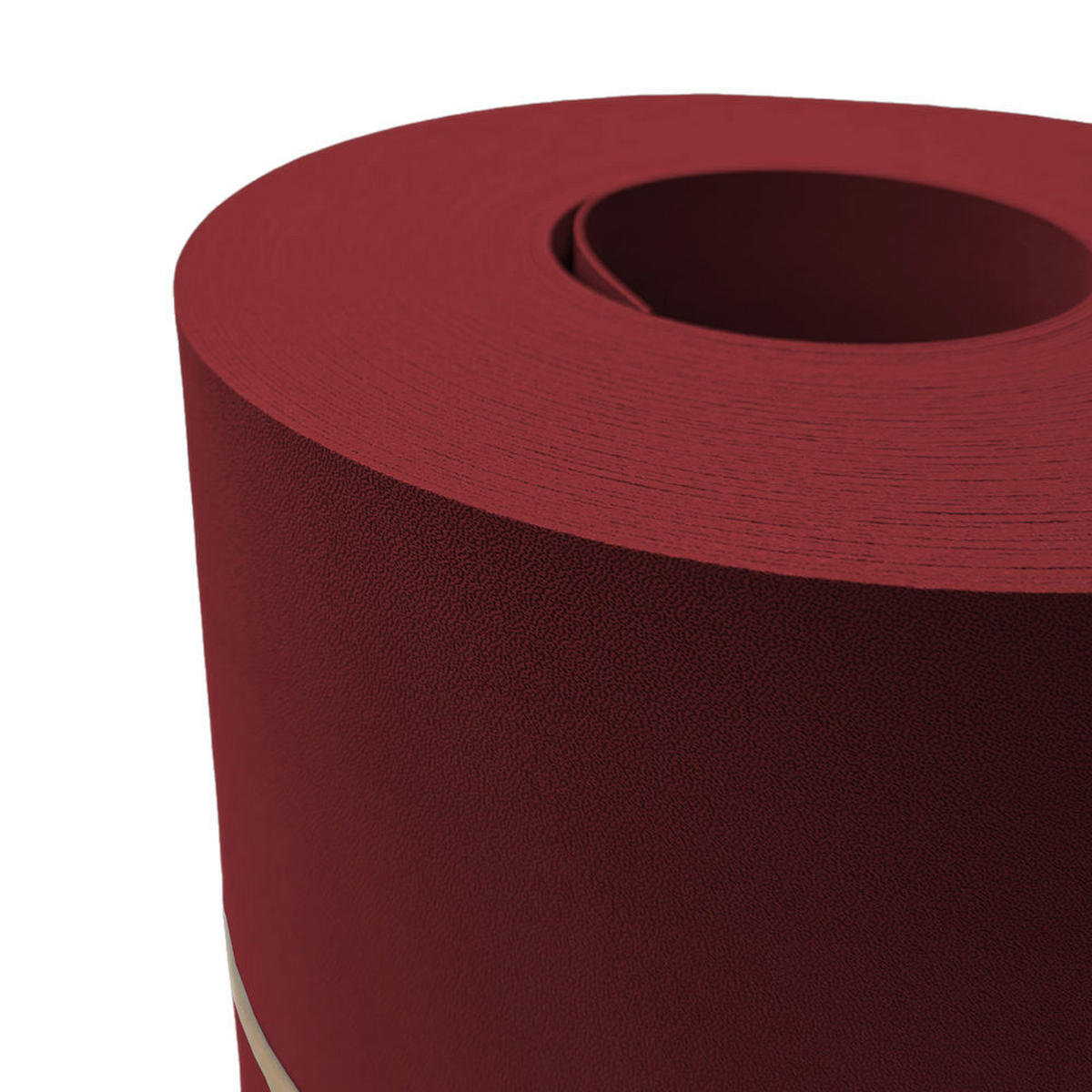 SICHTSCHUTZSTREIFEN Premium Maxi für Doppelstabmatten 24cm hoch Bordeauxrot 26m - Bordeaux, Kunststoff (2600/24cm) - ZAUN|ZU