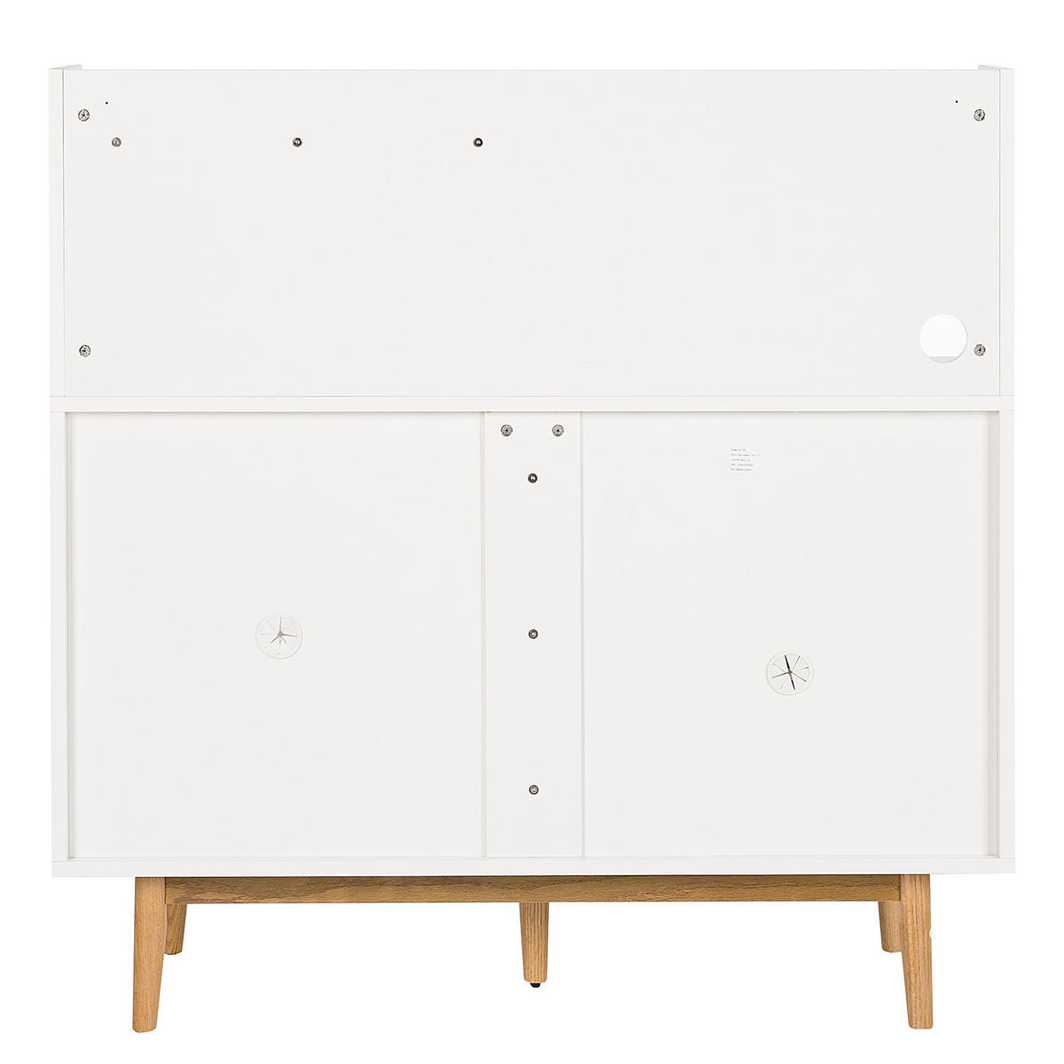 KÜCHENSCHRANK - Weiß, Holz/Holzwerkstoff (120/119/45cm) - home24