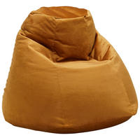 SITZSACK Verona in Gelb - Gelb, Textil (90/105/90cm) - Mömax