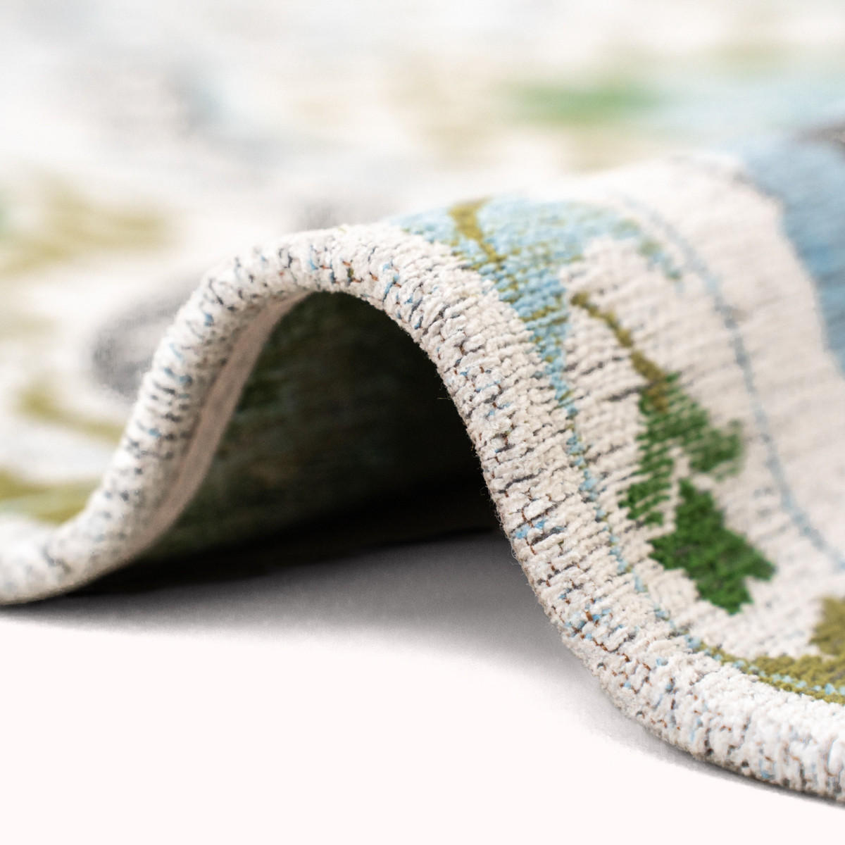 Thumbnail - Louis De Poortere Teppich, Weiß, Textil, Rechteckig, 170x240 cm, ISO 9001, Teppiche & Böden, Teppiche