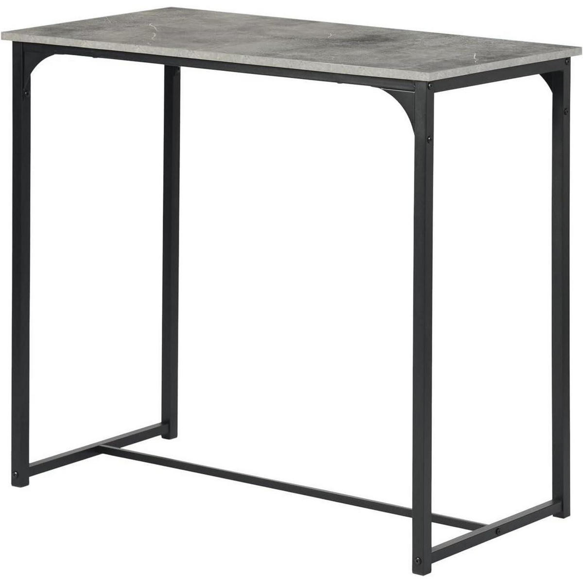 BARTISCH-SET mit 4 Hockern, Industriestil, Grau - Grau, Holzwerkstoff (50/90/100cm)