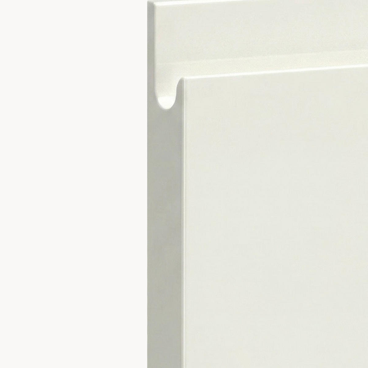 HÄNGESCHRANK Florence W4/60/1 Weiß / RAL 1013 perlweiß HG 60 / 32,5 / 96cm - Türanschlag rechts - Weiß Hochglanz/Weiß, Holz/Holzwerkstoff (60/96/32.5cm) - Feldmann-Wohnen
