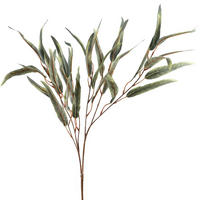 DEKORAČNÍ VĚTEV Viridis, zelená - zelená barva, plast (80cm) - Mondex