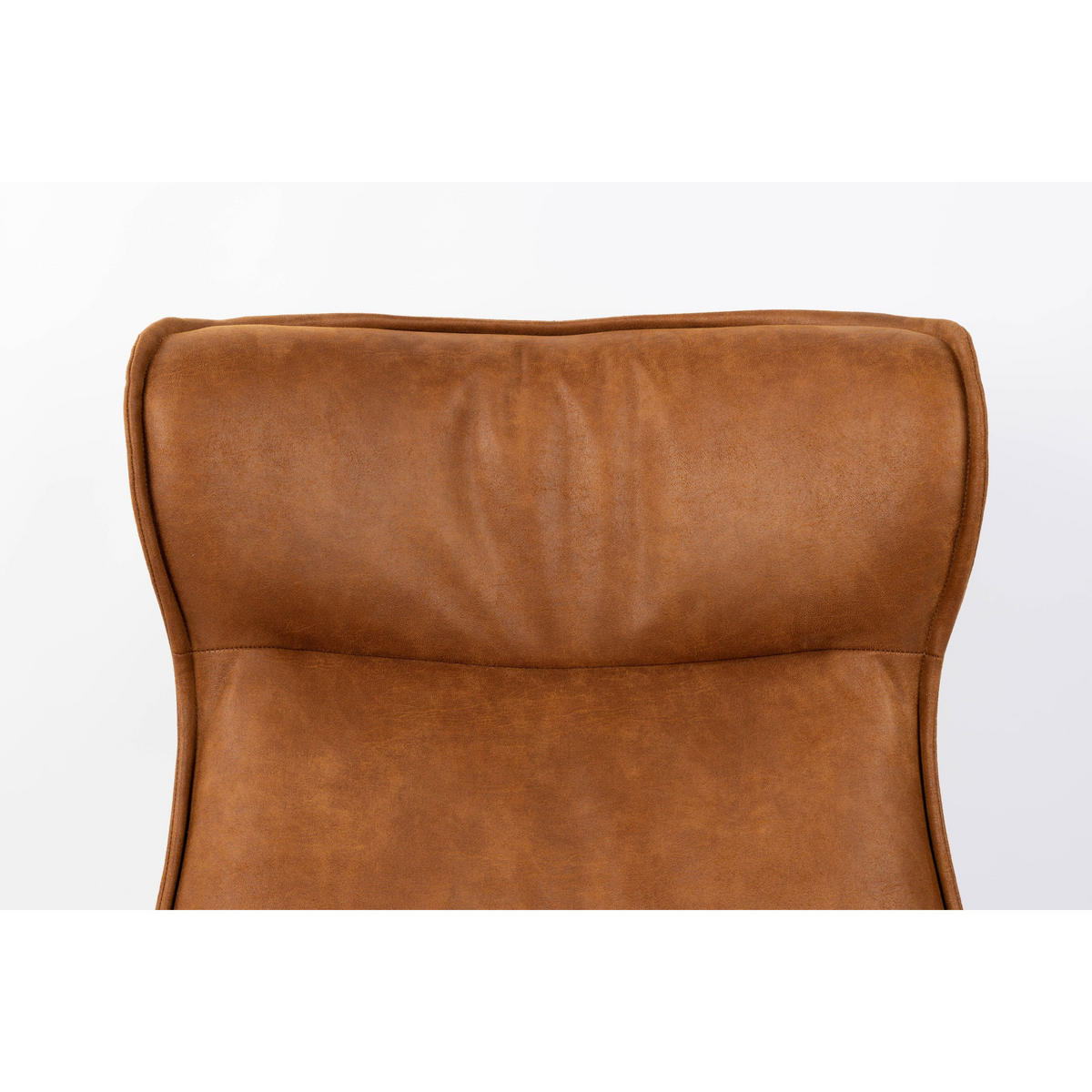 SESSEL John Cognac - Braun, Kunststoff (81/92/92cm) - Housecraft Living