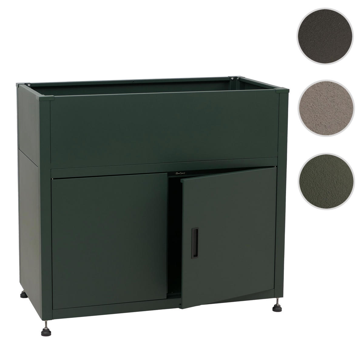 HOCHBEET Grün - Grün, Metall (101/91/51cm) - MCW