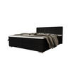 BOXBETT ZILANO 1 mit Matratze H3 und Topper 140x200 Cosmic 100 - Schwarz, Holz/Textil (140/200cm) - Bedante