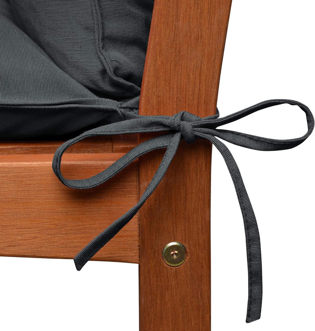 DECKCHAIRAUFLAGE Flair DC 200x50x8cm Graphitgrau (2tlg) - Dunkelgrau, Textil (50/8/200cm) - Beautissu 