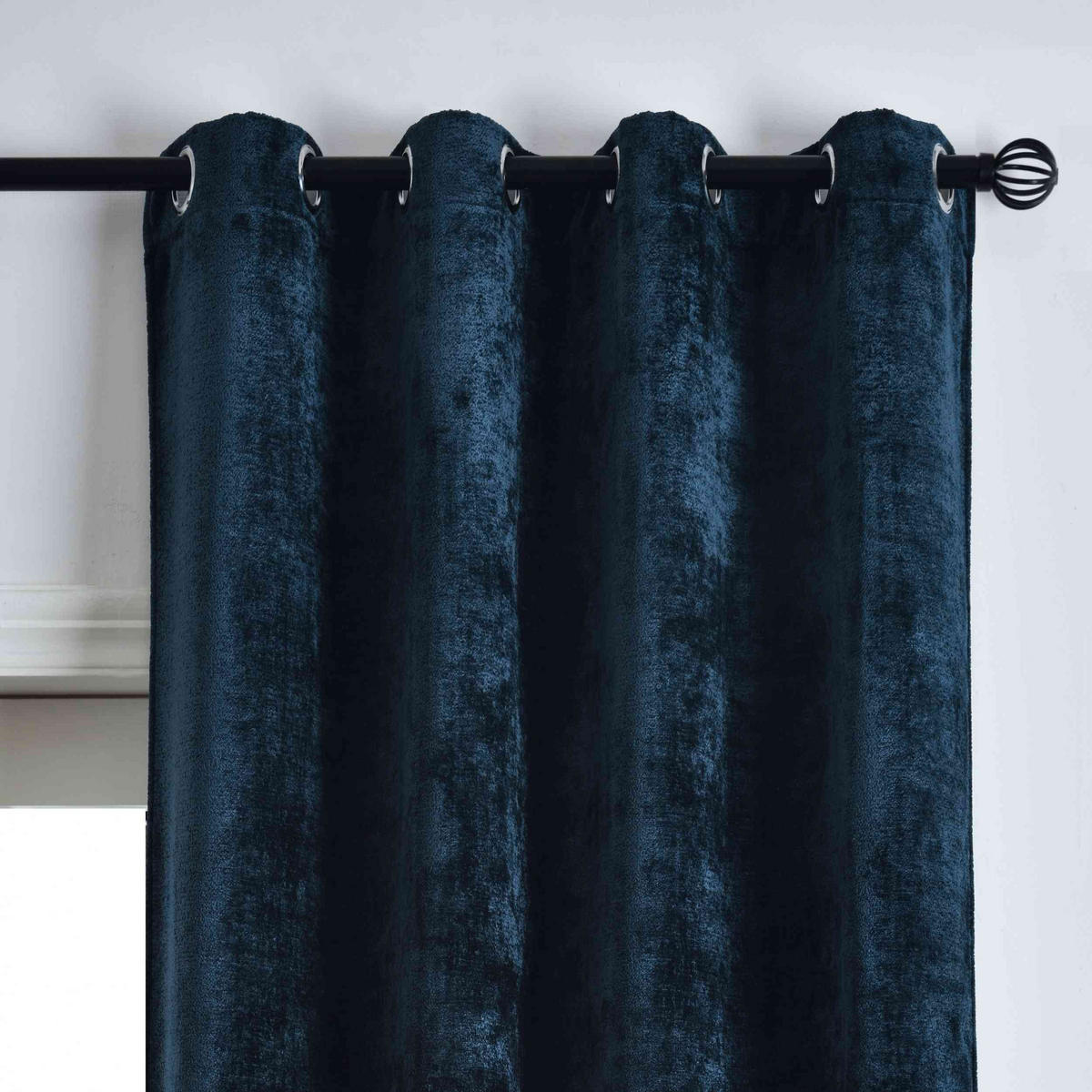 VORHANG 2ER SET »Nürnberg« HxB 245x135 cm Blau - Blau, Textil (135/245cm) - Gardinenbox