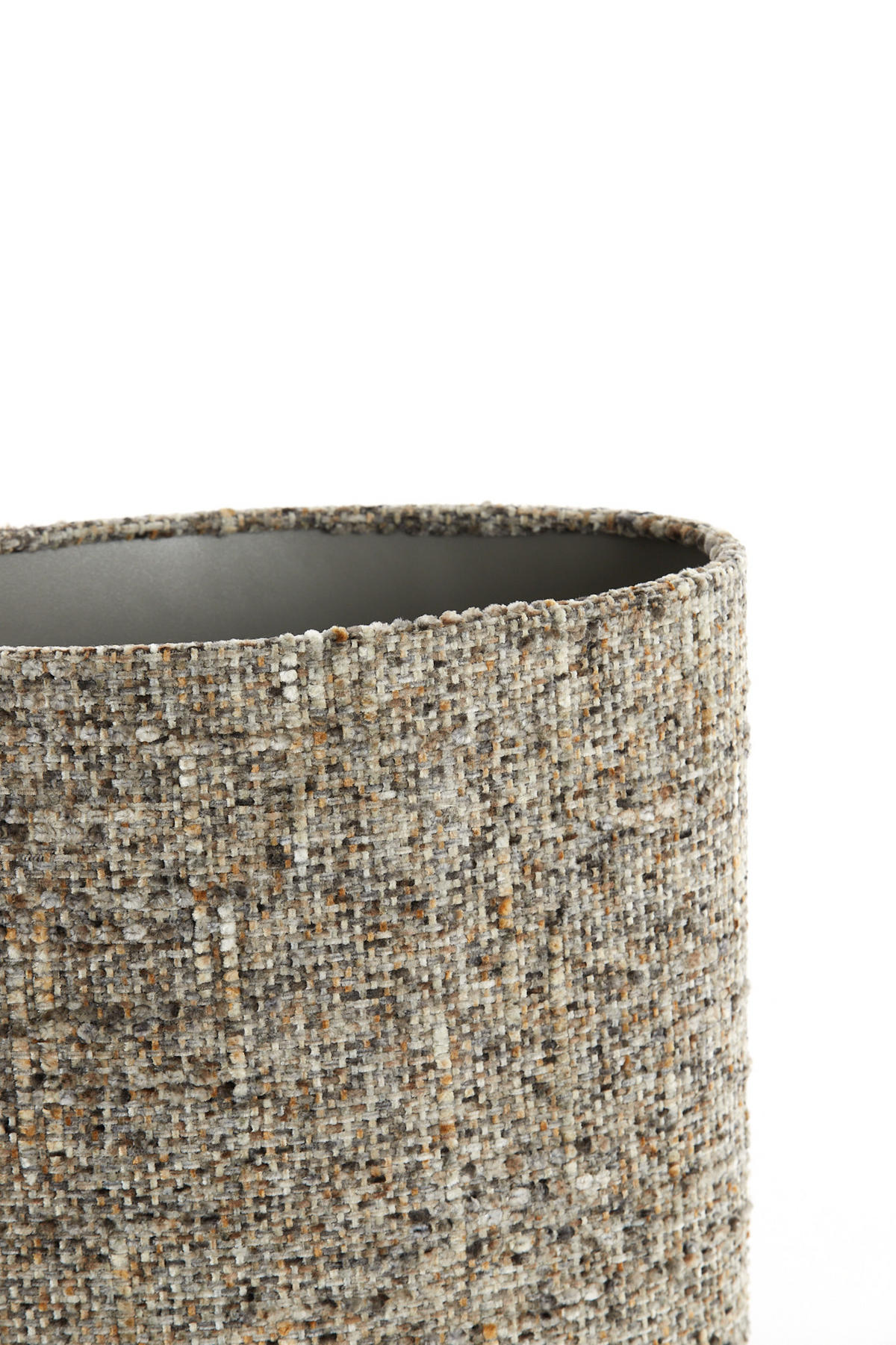 LAMPENSCHIRM Osire Grau 30/15/25 cm - Grau, Textil (30/15/25cm) - Light & Living