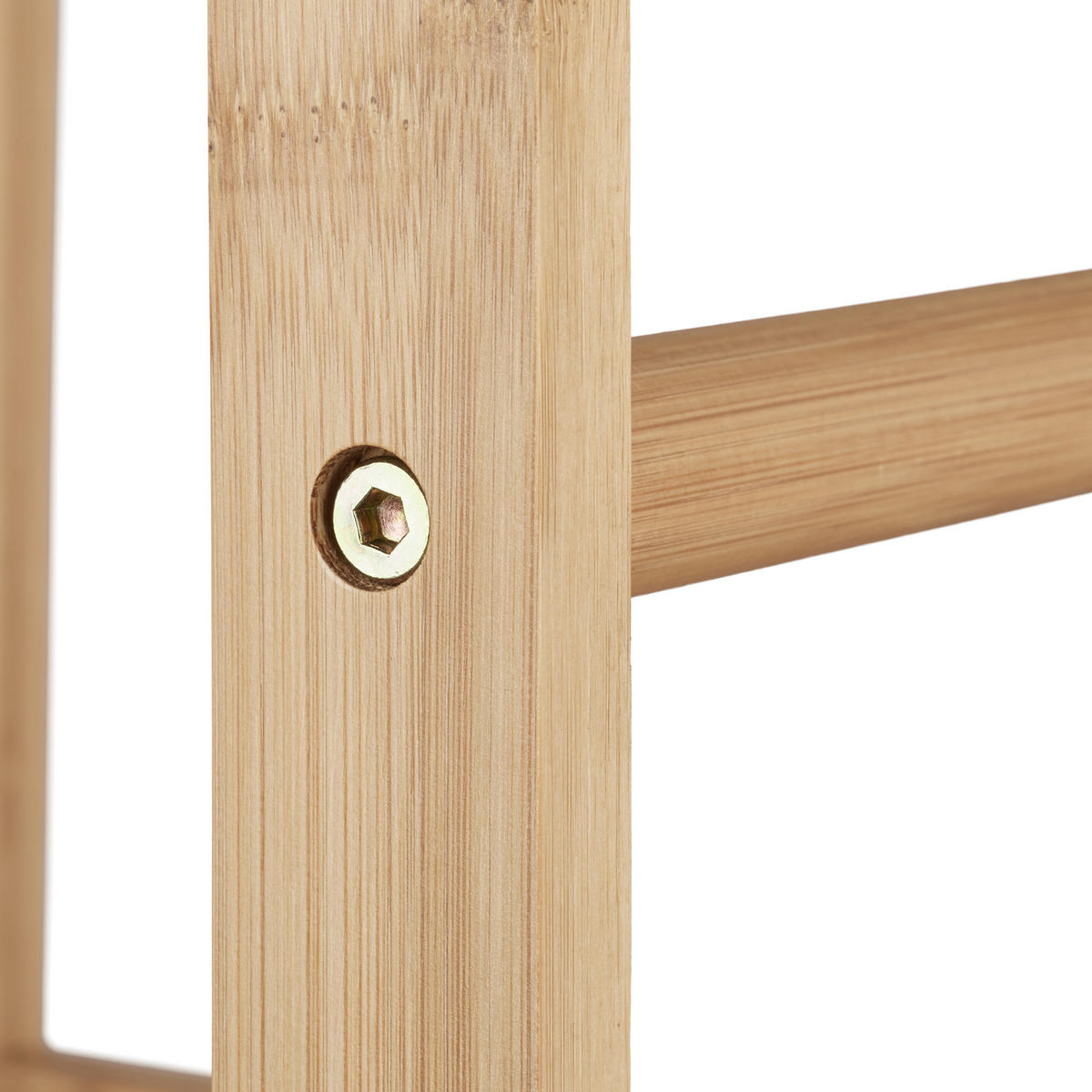 SCHIRMSTÄNDER - Hellbraun, Holz (25/64/26.5cm) - Relaxdays