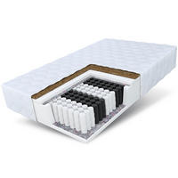 TASCHENFEDERKERNMATRATZE Home Max H3 H4 24 cm - Weiß, Textil (180/200cm) - FDM